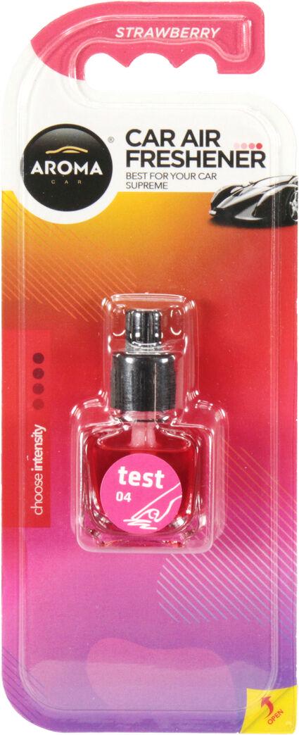 Ароматизатор Aroma Car Supreme Refill Strawberry жидкий на дефлектор 7 мл