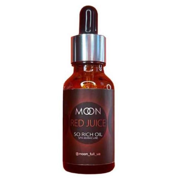 Олія для кутикули Moon Full Oil Red Juice So Rich 20 мл