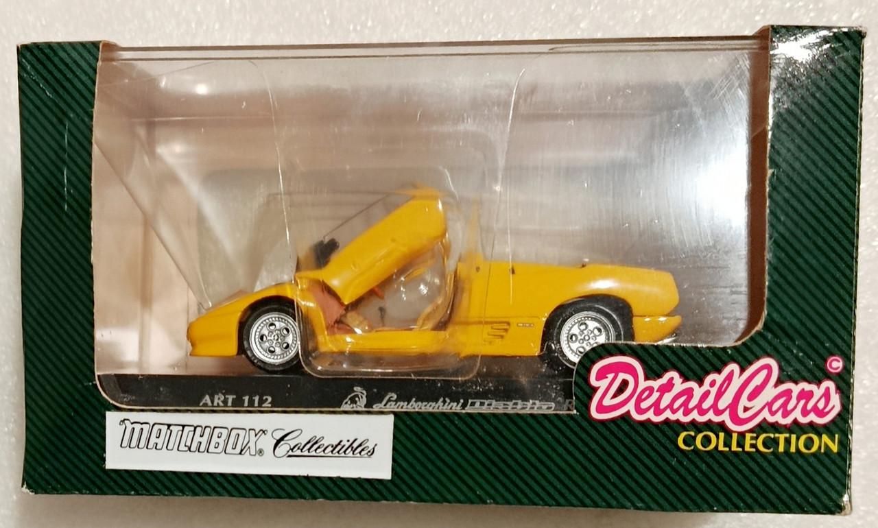 Игрушечная машинка Matchbox Collectibles 1:43 Lamborghini Diablo Roadster 1990 s Detail Cars Collection №112 (DC-112) - фото 2