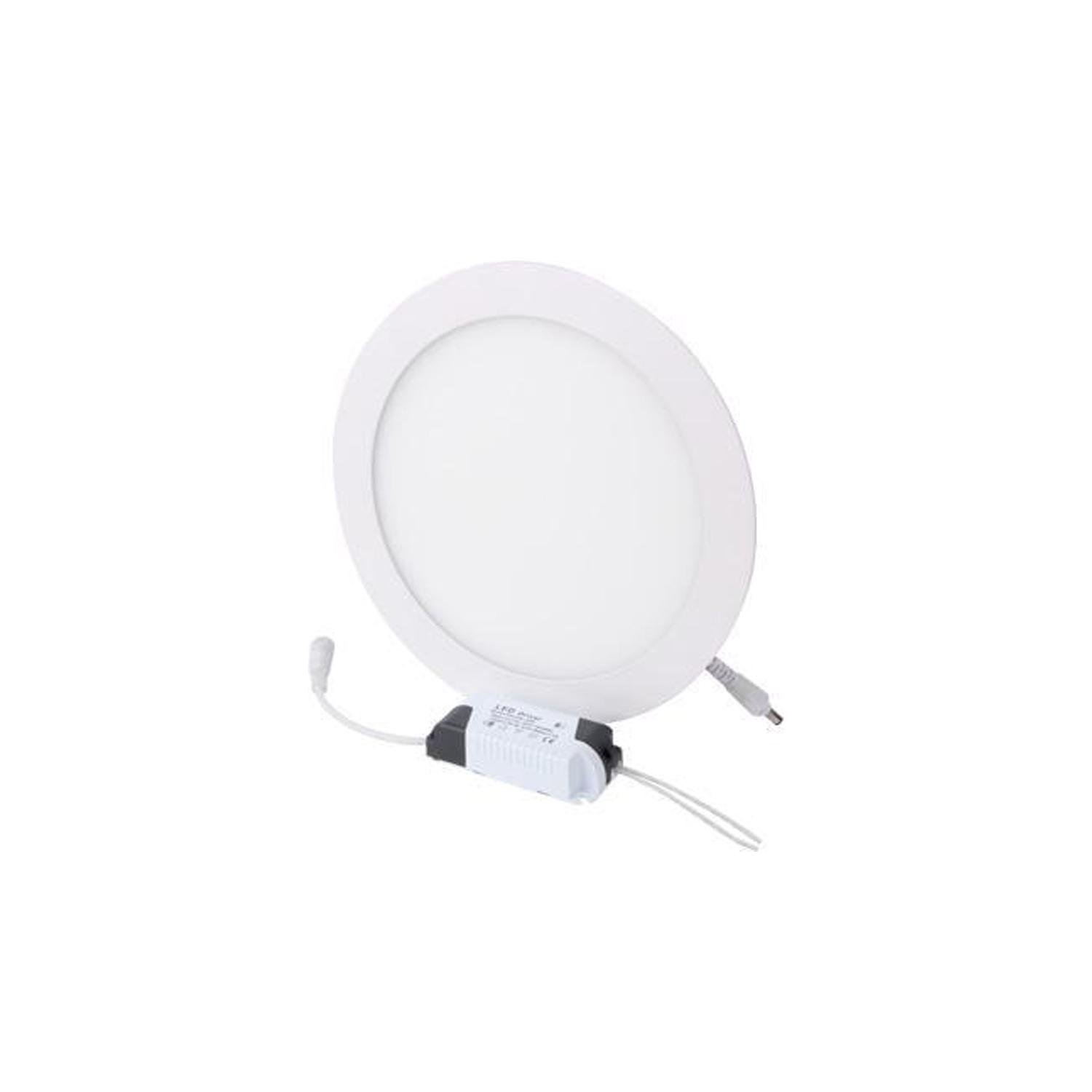 Світильник вбудований E.NEXT e.led.mp.Round.R.18.4500 18W 220V 1260lm 4500K ⌀225x7,5 мм IP40 Білий (l0860003)