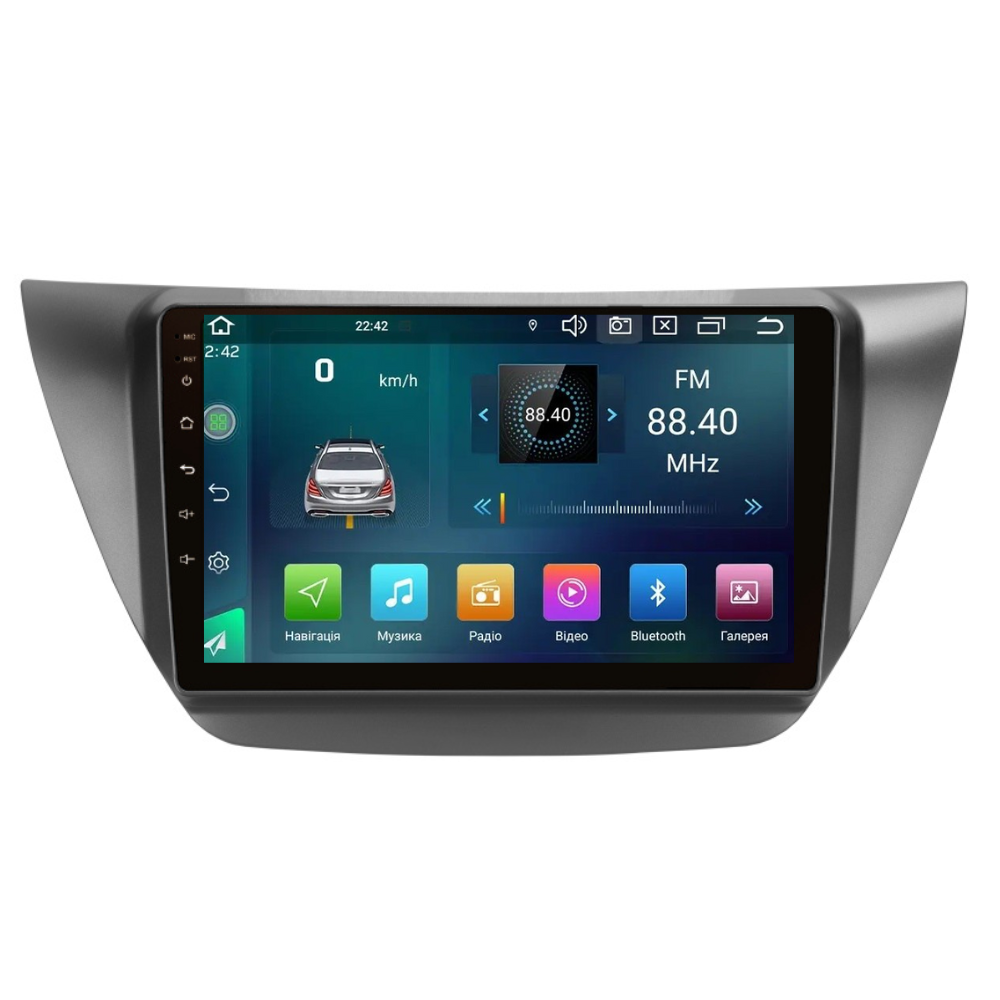 Магнитола штатная CYCLONE C9-003 DSP Carplay 3/32 GB для Mitsubishi Lancer 9 2000-2010 г. (AR-81401)