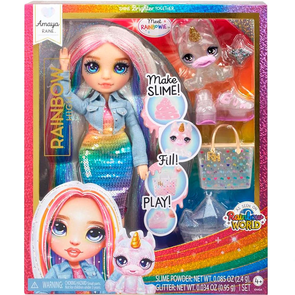 Кукла Rainbow High Slime Kit Amaya (00406)