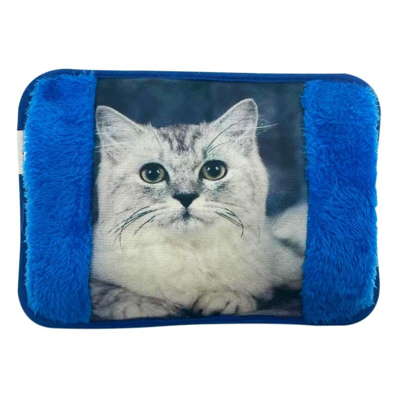 Электрическая грелка Borsa Acqua Кот муфта с автоотключением Синий (e5523996) - фото 1 Электрическая грелка Borsa Acqua Кот муфта с автоотключением Синий (e5523996) - фото 1