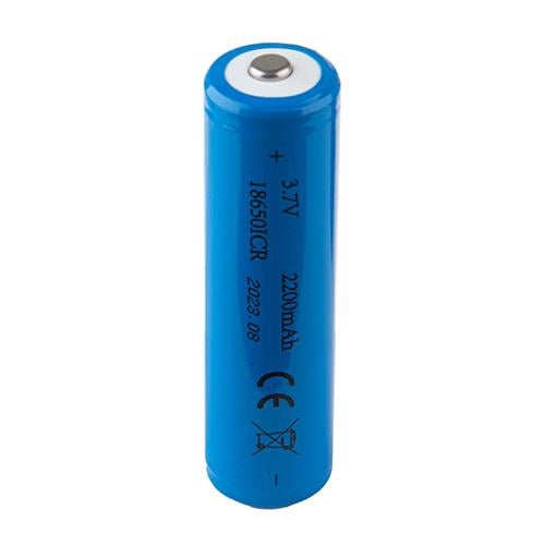 Акумулятор із платою захисту 18650 Li ion 3,7V 2200 mAh (13682642) - фото 1