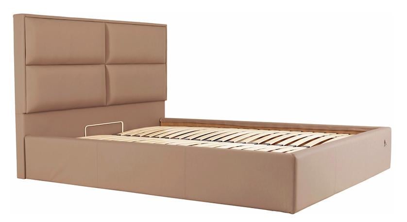 Кровать-подиум SheffieldNew Design Standart экокожа 120х190 см Коричневый Кровать-подиум SheffieldNew Design Standart экокожа 120х190 см Коричневый
