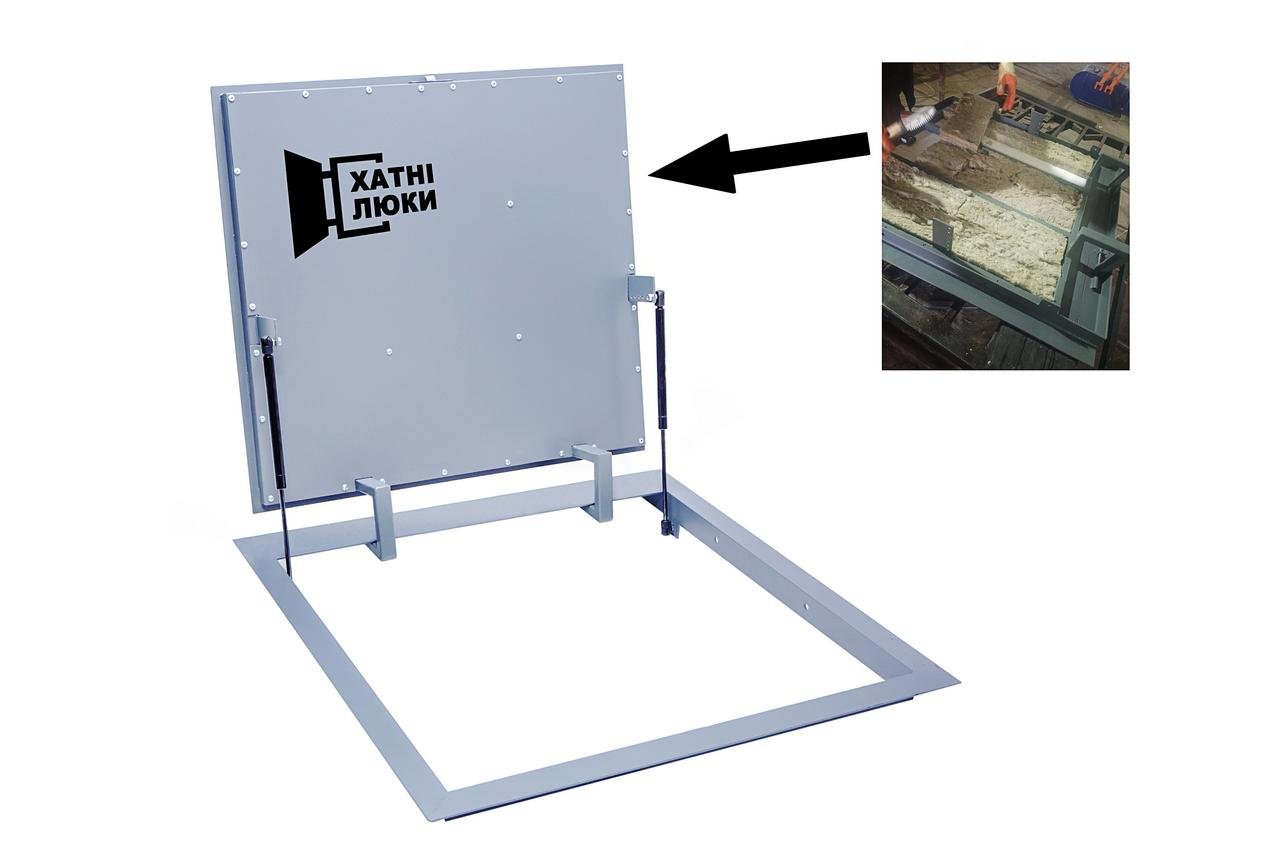 ᐉ Напольный люк Хатні люки под плитку ХатнійПол+ 800х600 мм • Купить в  Киеве, Украине • Лучшая цена в Эпицентр