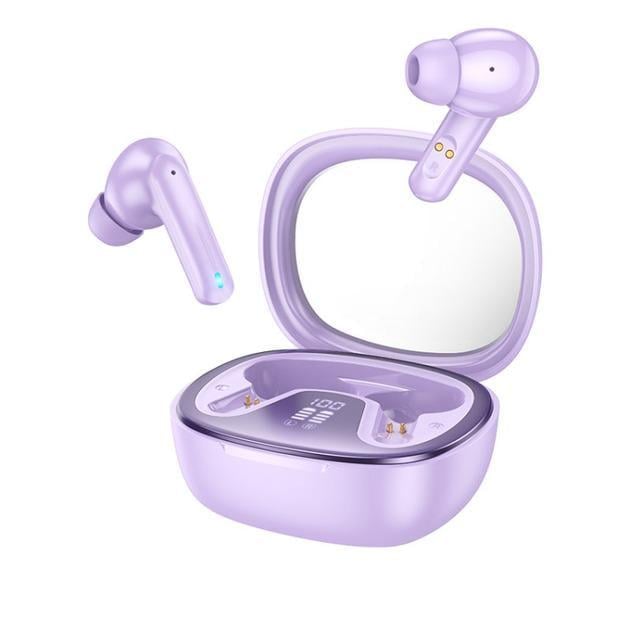 Наушники беспроводные Hoco Shadow True Wireless BT Headset EQ6 Сиреневый (20320588)