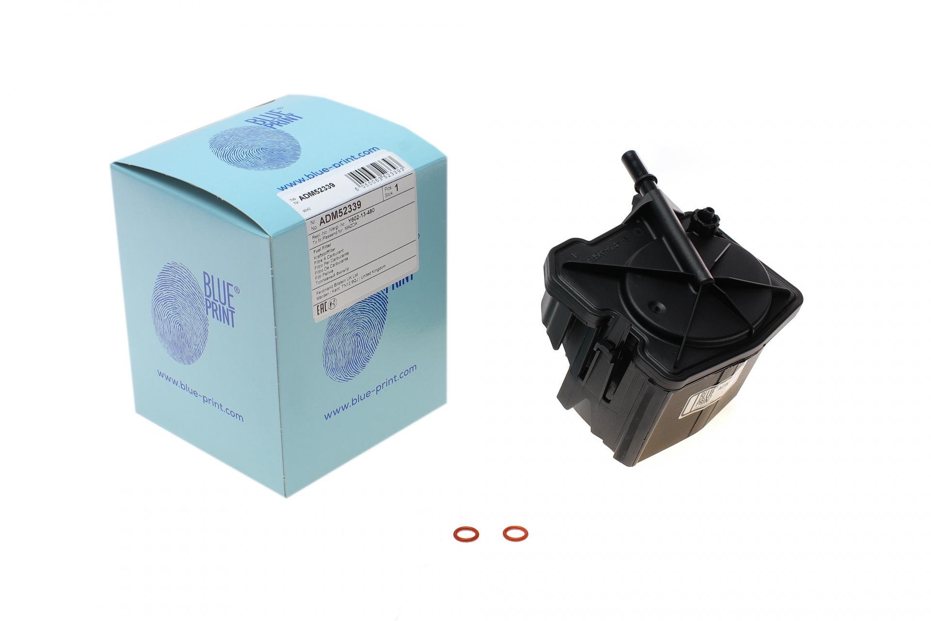 Фильтр топливный BLUE PRINT для Citroen Berlingo/Peugeot Partner 1,6HDi 09-/BMW 3E46 3,0 D 97-07 (ADM52339)