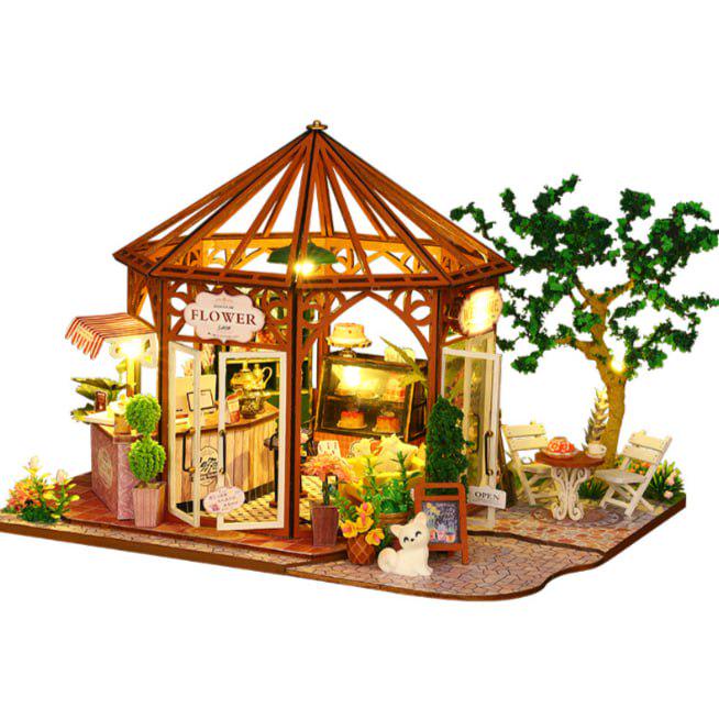 Румбокс интерьерный конструктор City Mocha DIY Miniature House Kit (ES013)