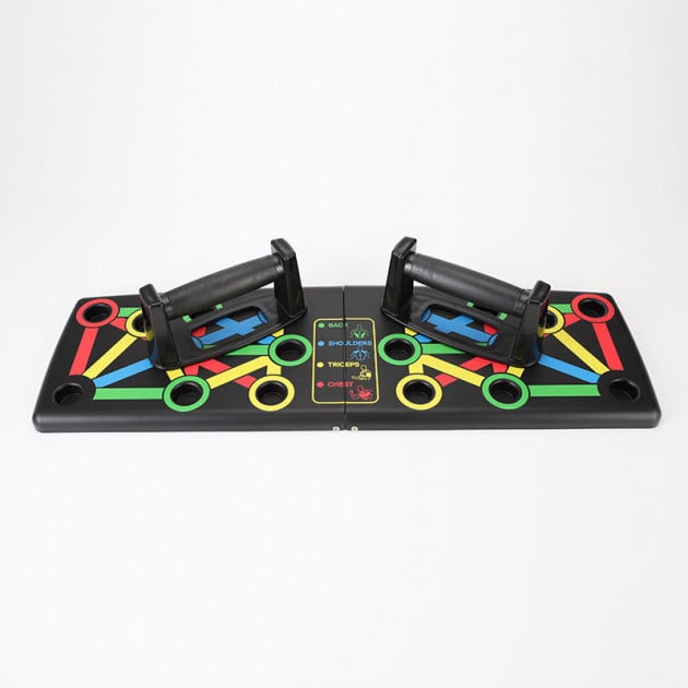 Складная доска для отжиманий Foldable Push Up Board 14в1 (14409) Складная доска для отжиманий Foldable Push Up Board 14в1 (14409)