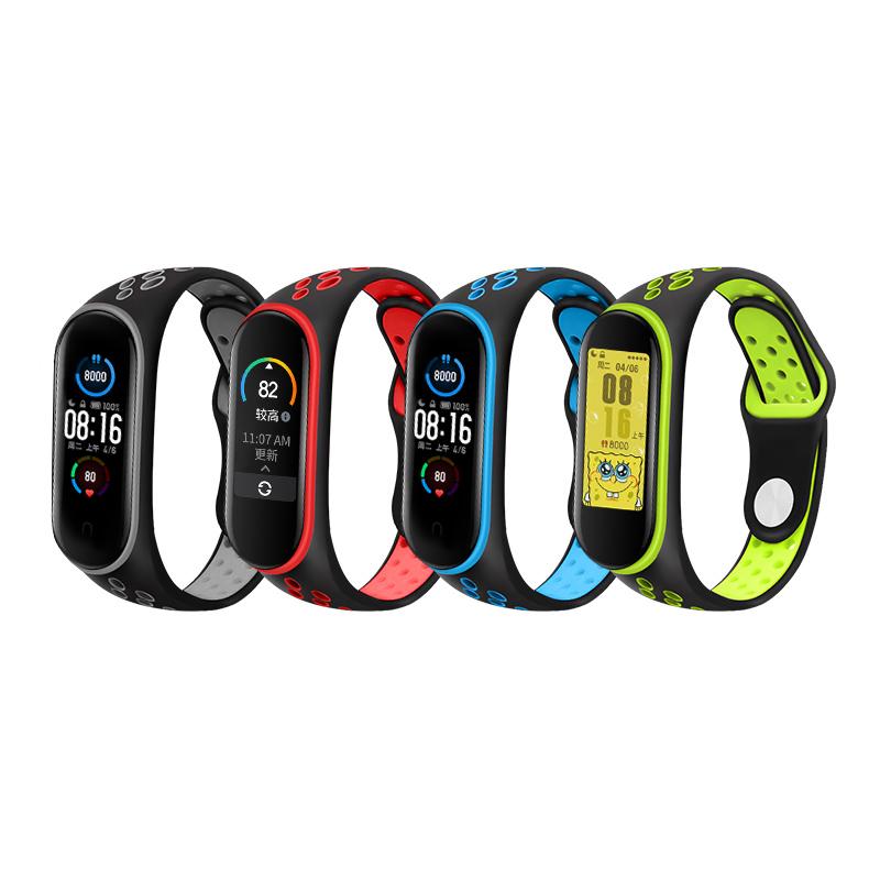 Набір ремінців Vents Style Becover для Xiaomi Mi Smart Band 5/Mi Smart Band 6 4 кольора (705334)