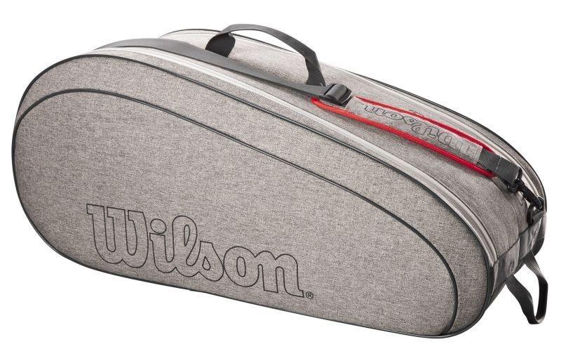 Теннисная сумка Wilson Team 6PK Heather Grey (WR8022601001)