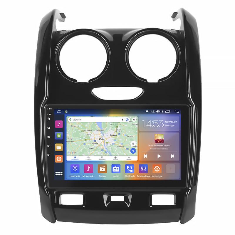 Автомагнитола штатная Lesko для Dacia Duster II 2017-2021 9" 2/32Gb CarPlay 4G Wi-Fi GPS Prime MOB