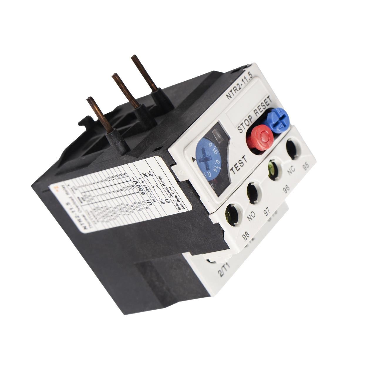 Реле тепловое TESLA NTR2-11,5 0,1-0,16 (67) - фото 3 Реле тепловое TESLA NTR2-11,5 0,1-0,16 (67) - фото 3