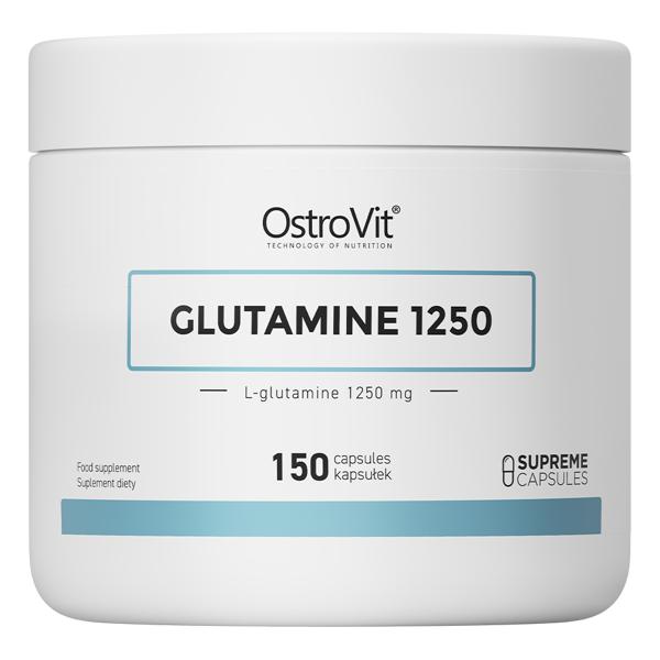 Амінокислота OstroVit Glutamine 1250 150 капс. (7759)