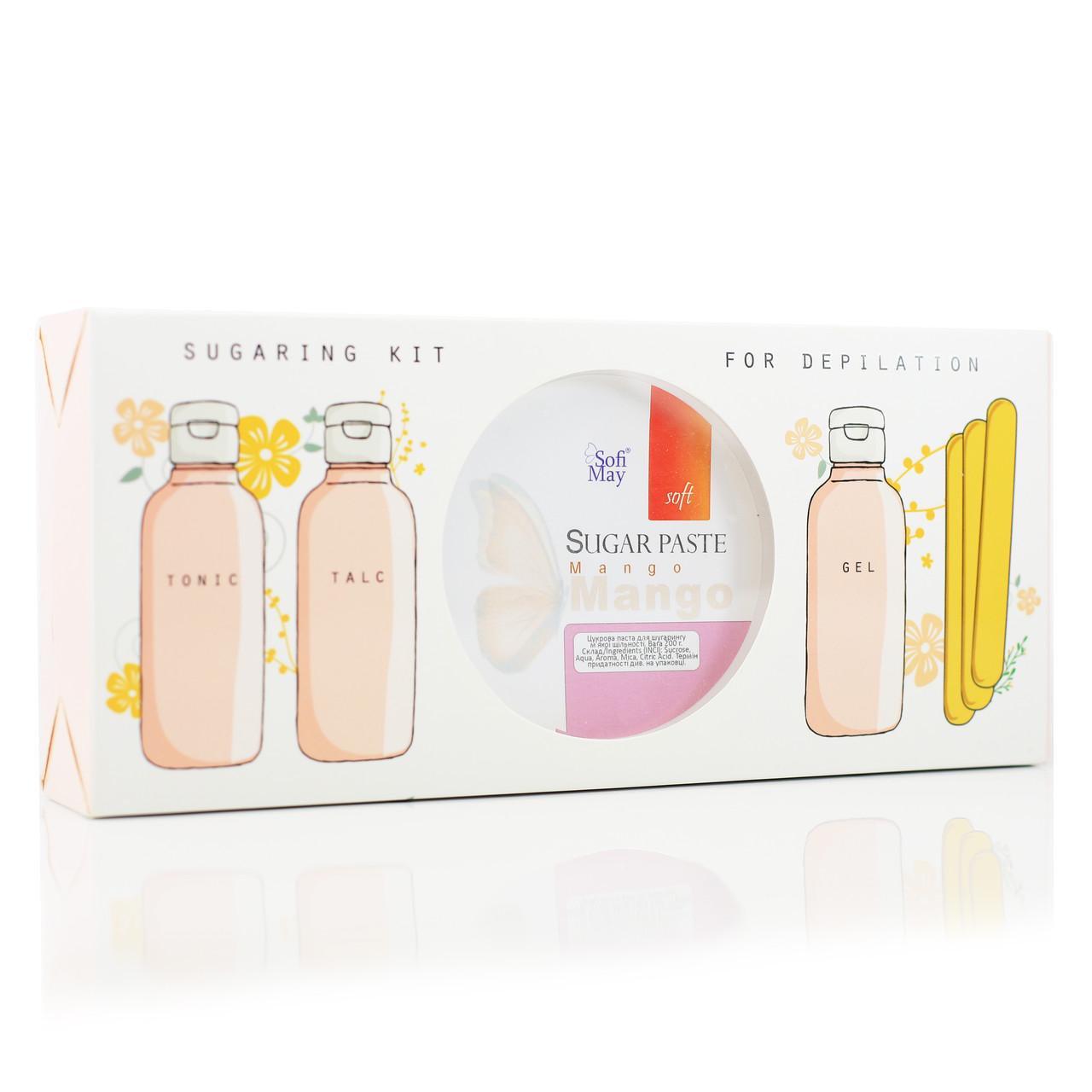 Набір для шугарингу Sofi May Kit №1 ноги - фото 2