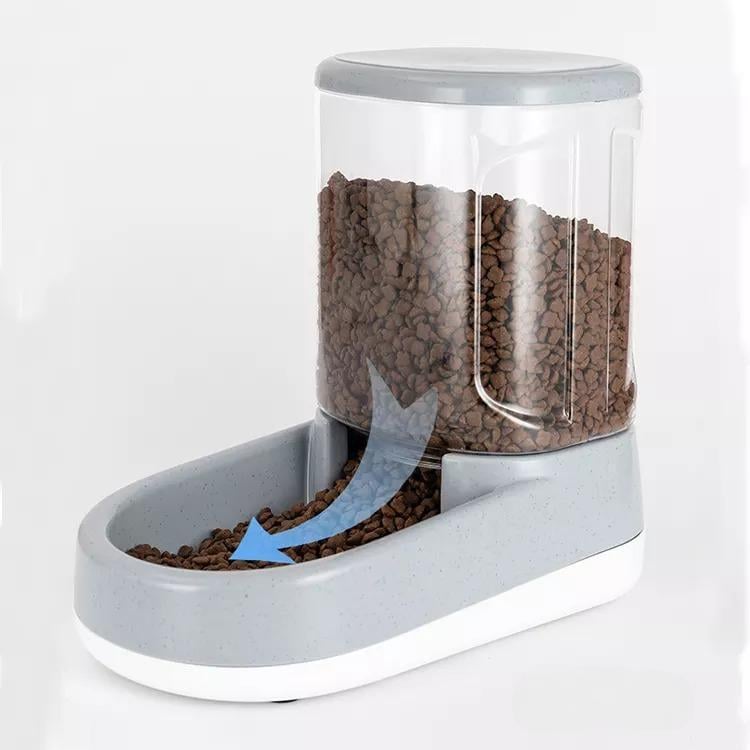 Кормушка и поилка для кошек и собак Hoopet 2x3,5 л Серый (1697624169) - фото 5 Кормушка и поилка для кошек и собак Hoopet 2x3,5 л Серый (1697624169) - фото 5