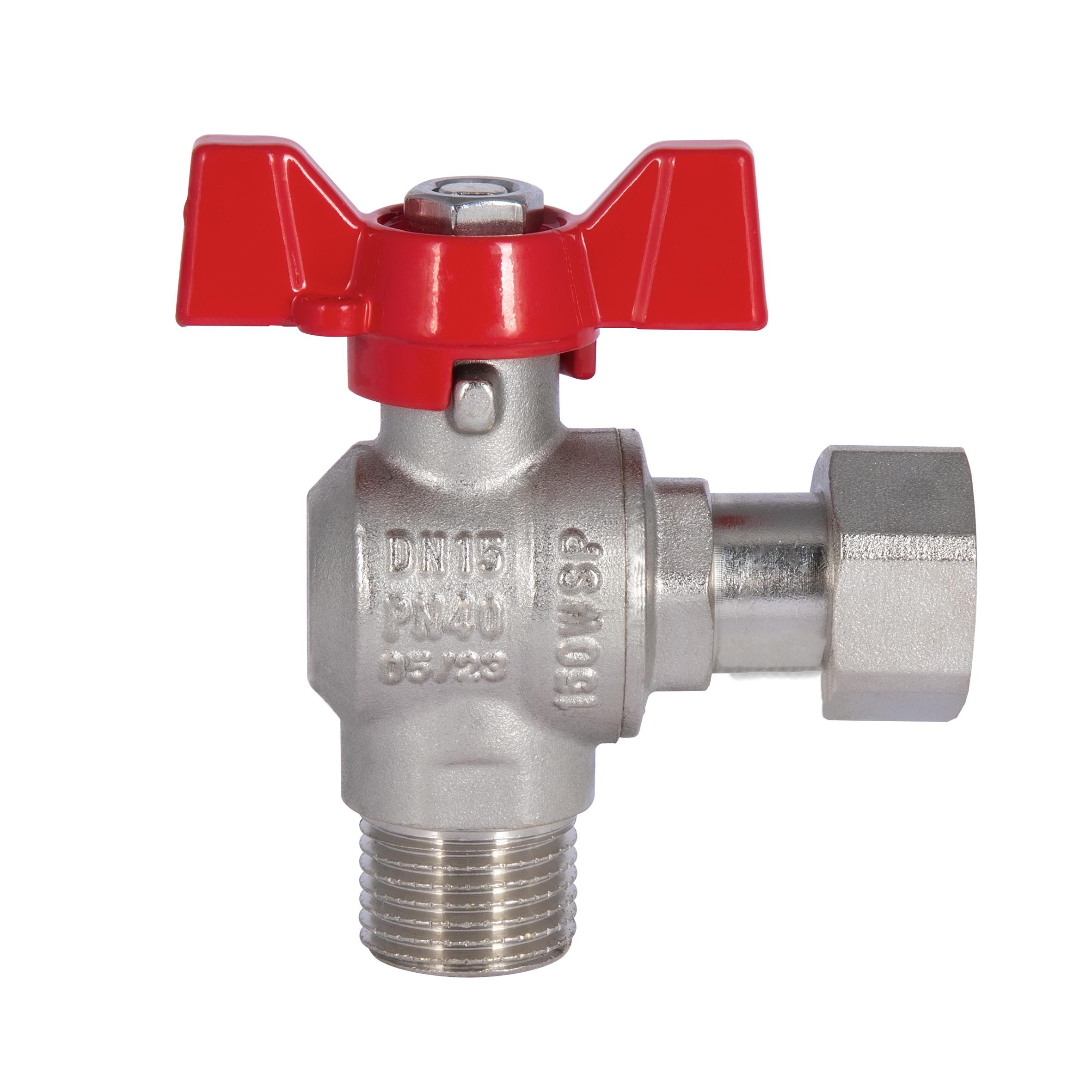 Кран кульовий з накидною гайкою SD Forte SF224W15 1/2" ВЗ (SD00017977) - фото 3 Кран кульовий з накидною гайкою SD Forte SF224W15 1/2" ВЗ (SD00017977) - фото 3