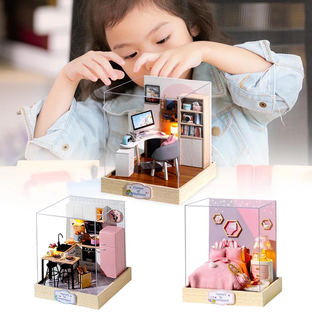 Румбокс 3D DIY Cute Room Corner of Happiness (QT-030) - фото 6