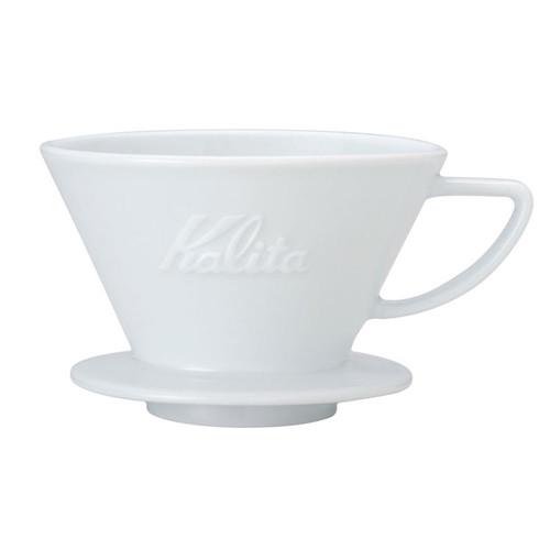Пуровер для кофе Kalita Ceramic 155 300 мл Белый (KLC-155)