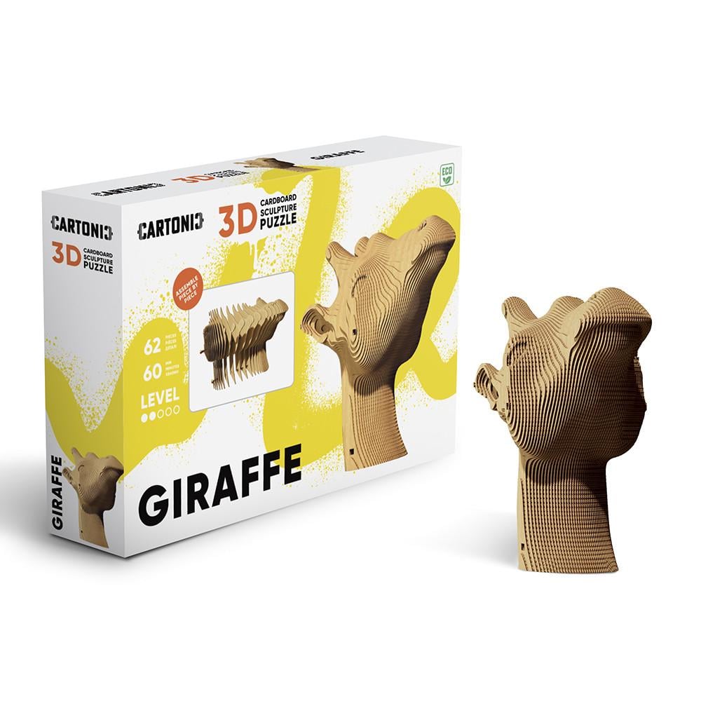 Пазл-конструктор 3D картонный Cartonic 3D Puzzle GIRAFFE Жираф (33394464) Пазл-конструктор 3D картонный Cartonic 3D Puzzle GIRAFFE Жираф (33394464)