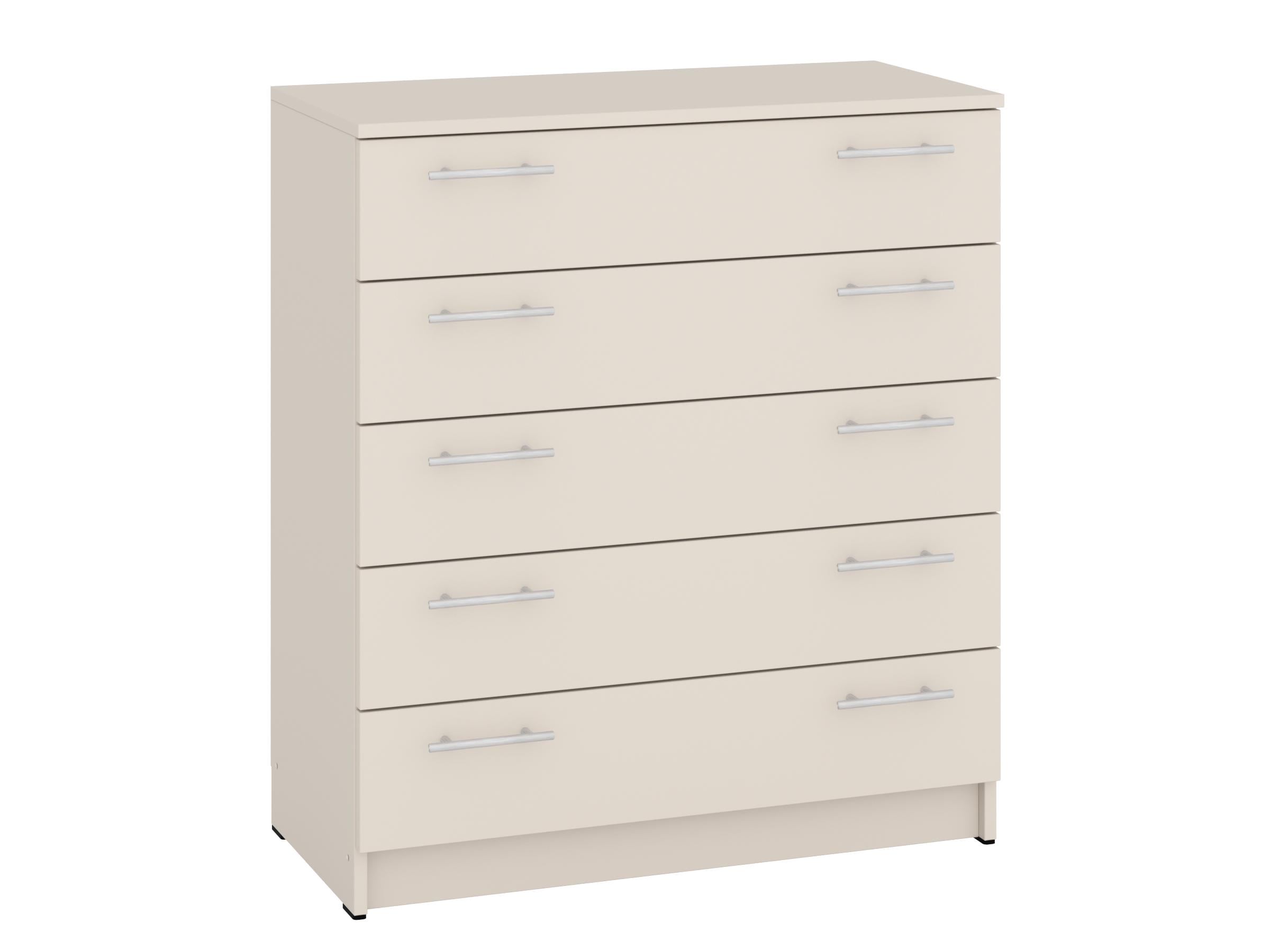 Комод с ящиками PEHOTIN К-5 ДСП 80х38х90 см Кашемир (PN-100646)