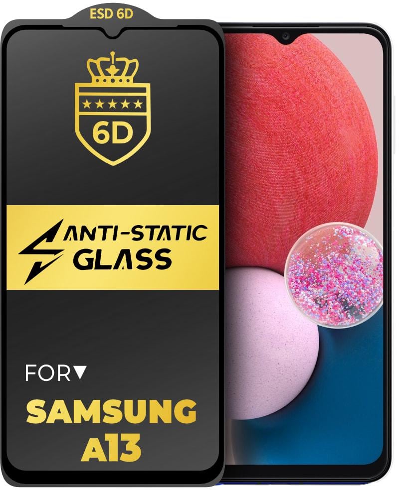 Скло захисне 6D Anti-Static Samsung Galaxy A13 A135 Glass Shield (34226)