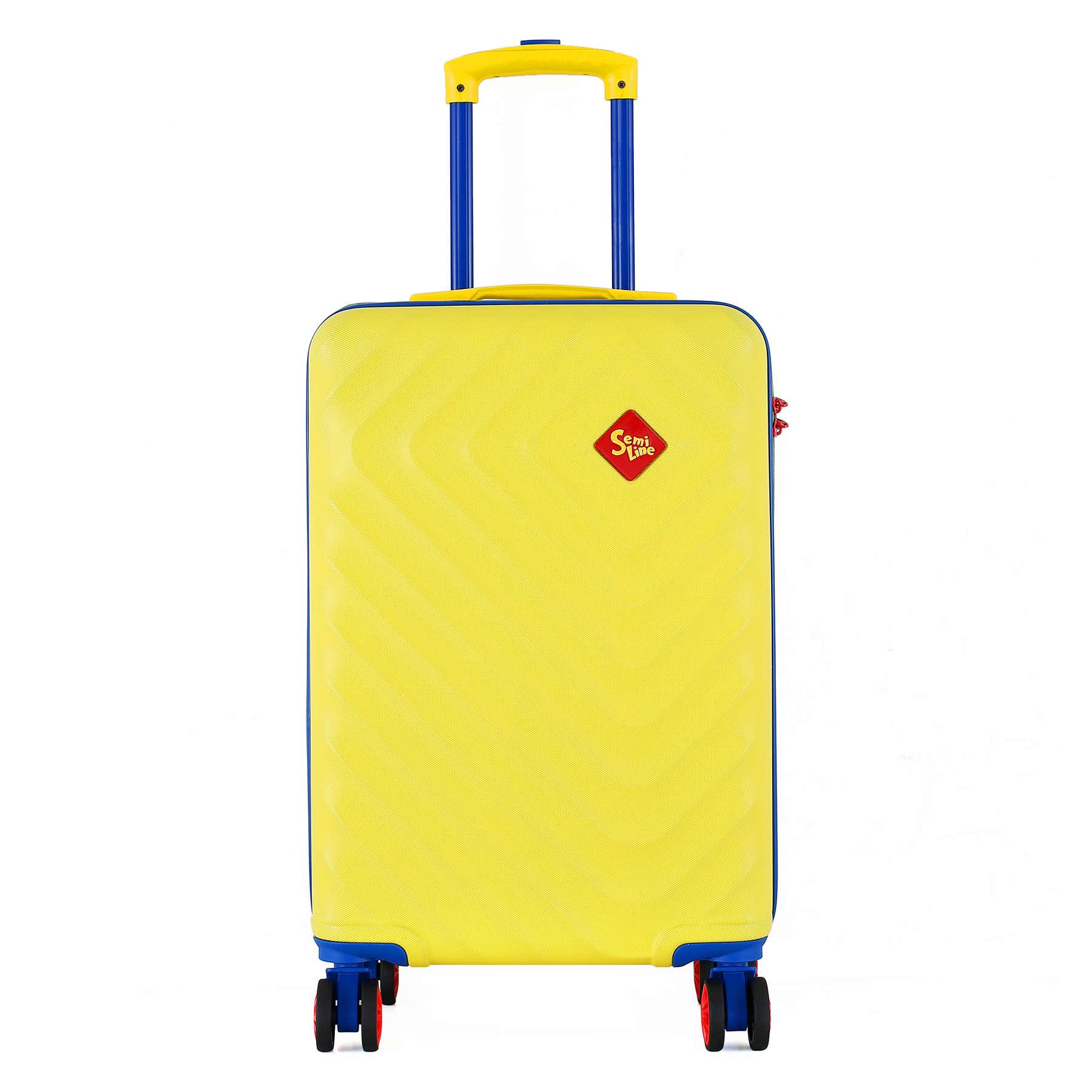 Валіза SEMI LINE 20" S Yellow (T5801-1) - фото 2 Валіза SEMI LINE 20" S Yellow (T5801-1) - фото 2