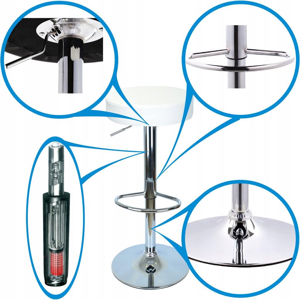 Стул барный хокер Homart 939-1PS Белый (9247) - фото 6