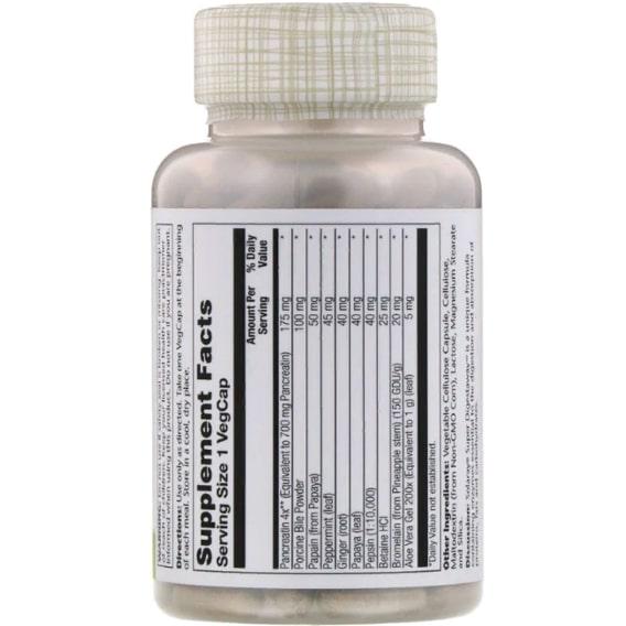 Травні ферменти Solaray Super Digestaway Digestive Enzyme Blend 180 Veg Caps (SOR-04802) - фото 2