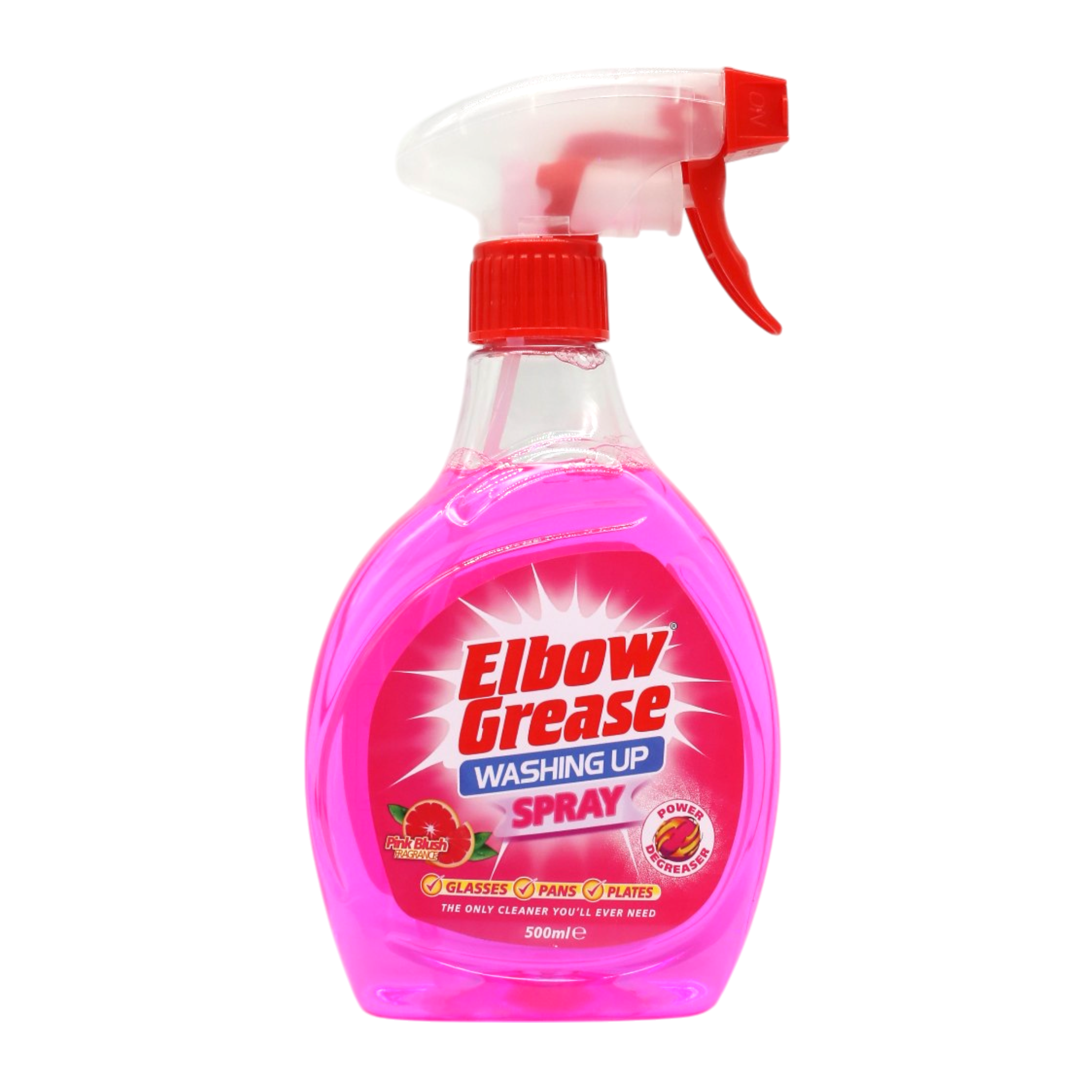 Средство-спрей для мытья посуды Розовый блеск грейпфрута Elbow Grease 500 мл (НФ-00008932)