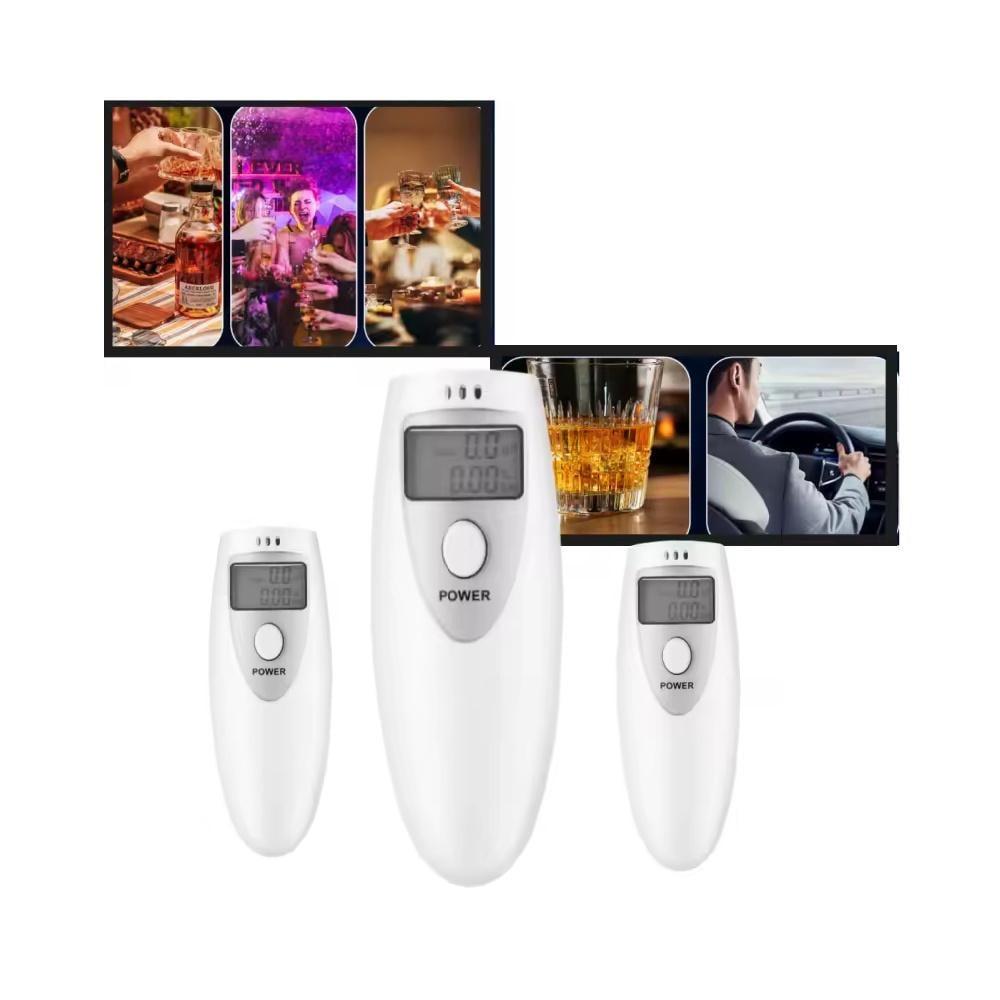 Брелок-алкотестер цифровий на батарейках Білий (3000003771) - фото 4 Брелок-алкотестер цифровий на батарейках Білий (3000003771) - фото 4