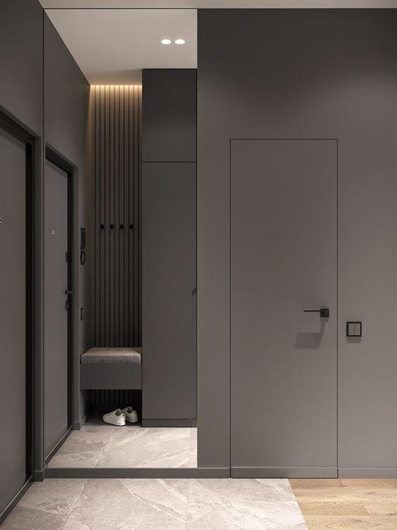 Двері прихованого монтажу DoorsDesign ґрунтовані ліві 800х200 мм (45DDoors800R) - фото 4