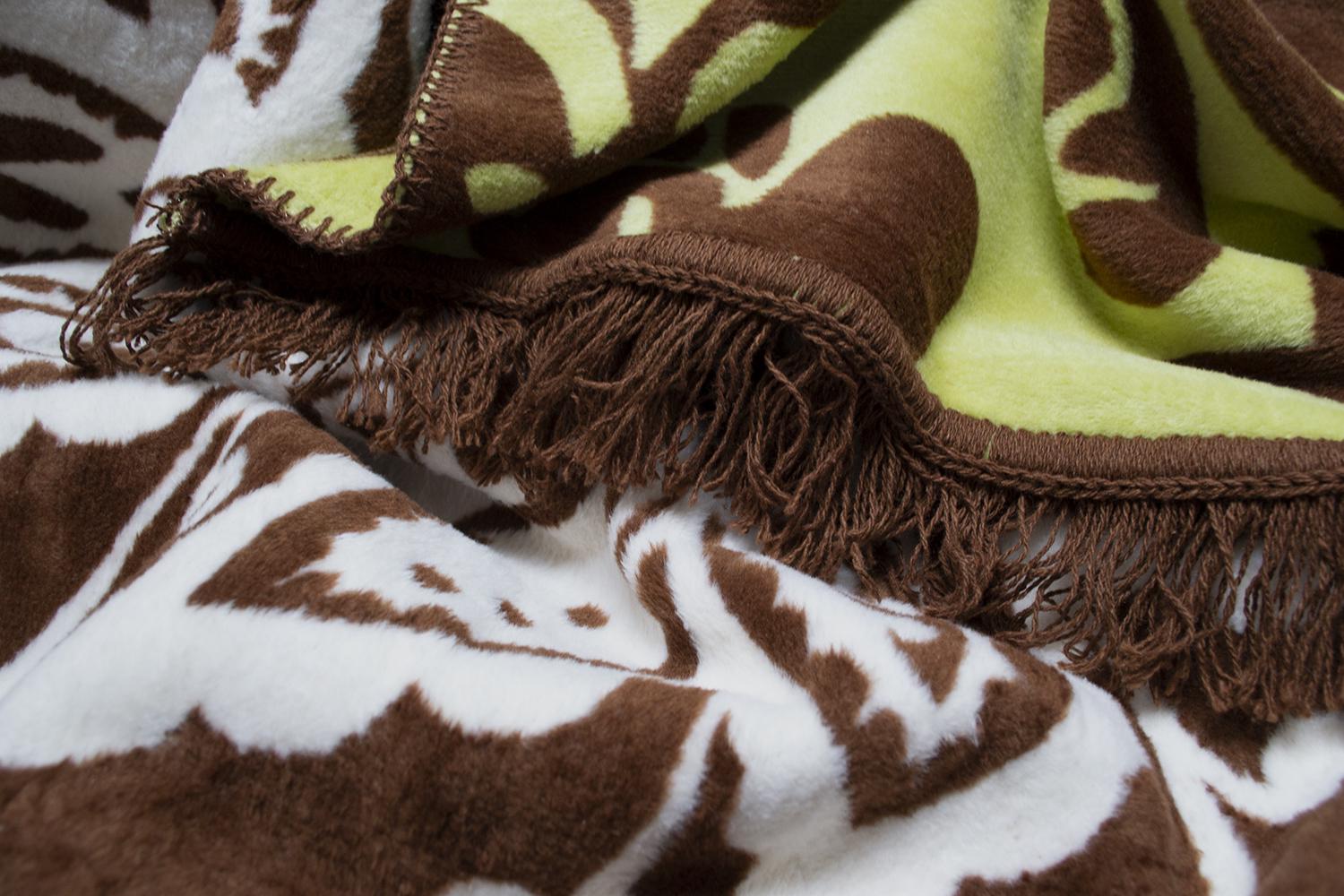 Плед Lotus Saray хлопок 200х220 см Коричневый - фото 3 Плед Lotus Saray хлопок 200х220 см Коричневый - фото 3