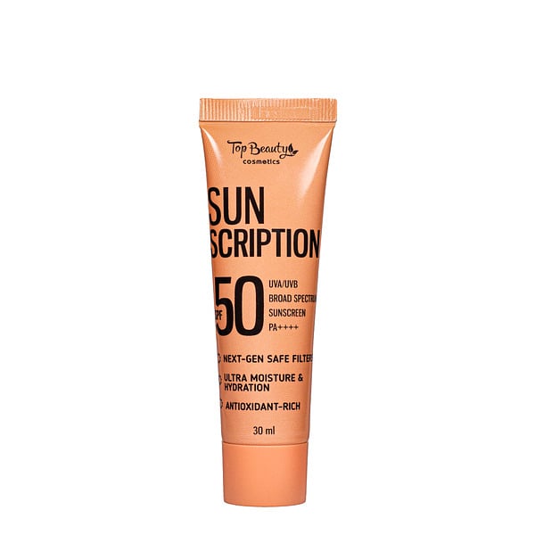 Крем для обличчя сонцезахисний Top Beauty Sun Scription SPF50 30 мл