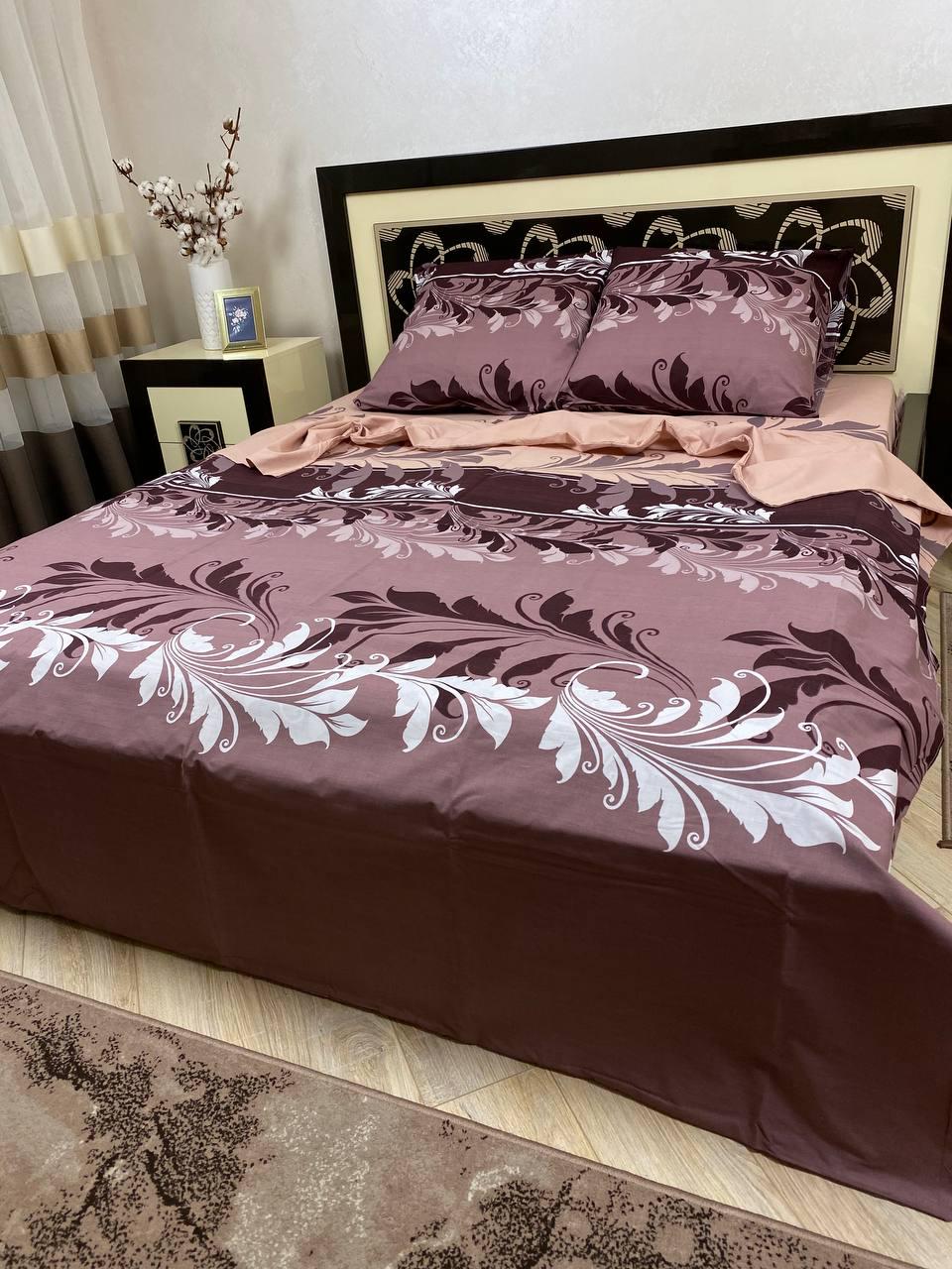 Комплект постельного белья полуторный наволочки 70x70 см (DR-159)