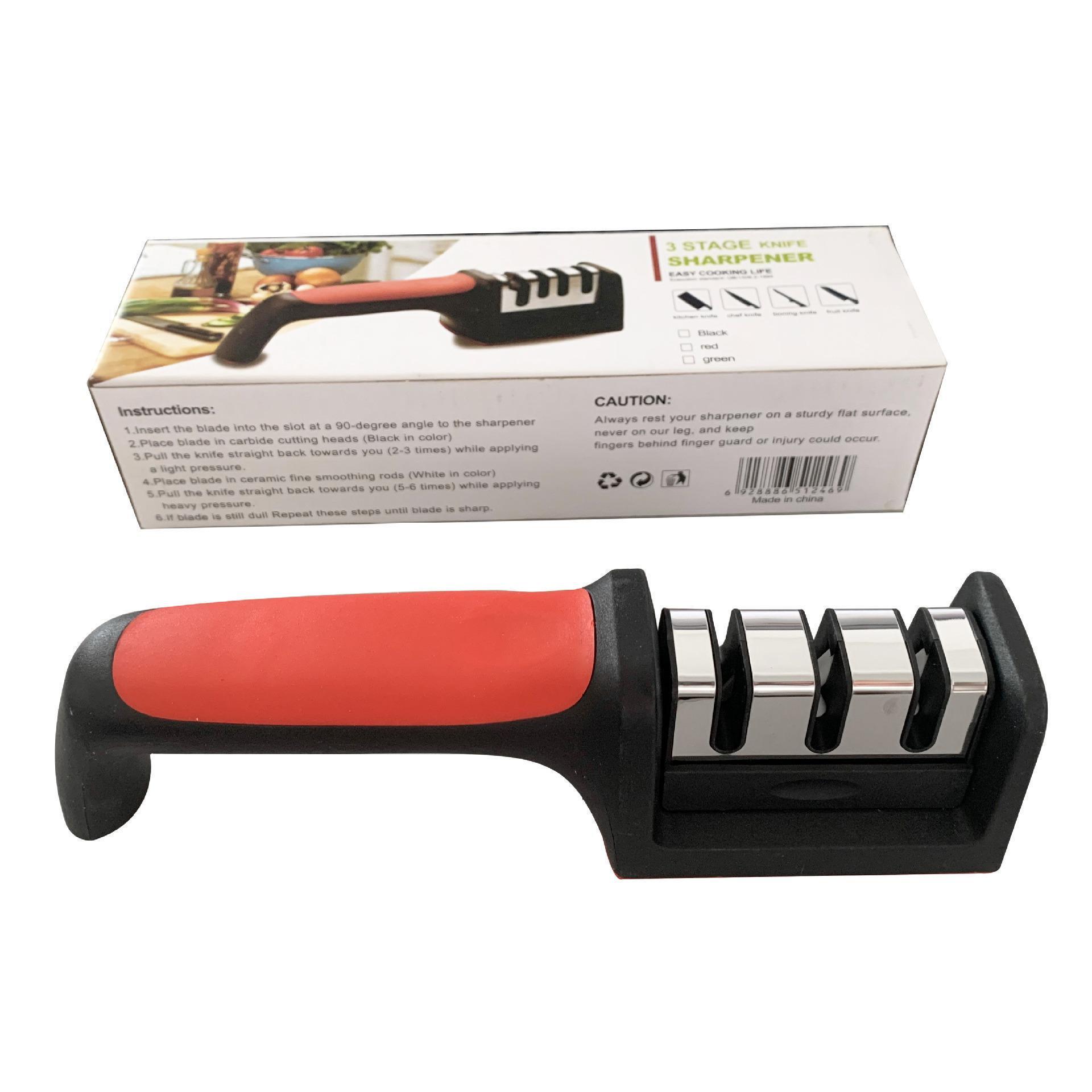 Точилка ручна 3 Stage Knife Sharpener для всіх видів ножів (847925) - фото 10