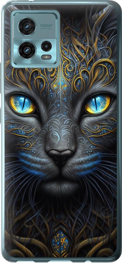 Чохол на Motorola G72 Кішка (5548u-2859-42517)