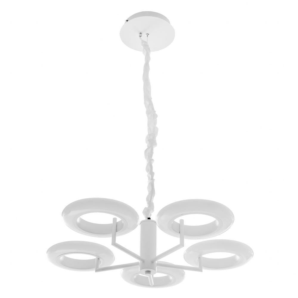 Люстра светодиодная подвесная Brille BL-481S/60 W LED WH для спальни