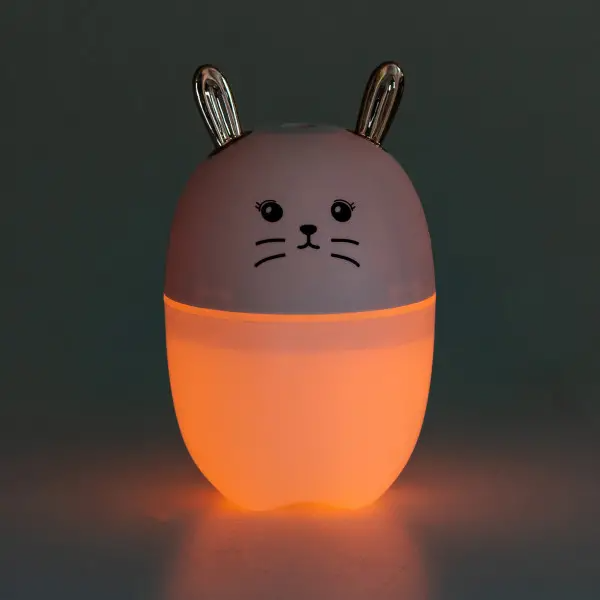 Зволожувач повітря для дитячої кімнати Зайчик 220 мл Білий - фото 11