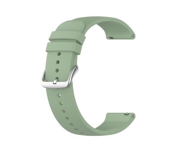 Ремінець силіконовий для смарт-годинників Mobvoi TicWatch GTH 2/E3 20 мм Оливковий (48948)