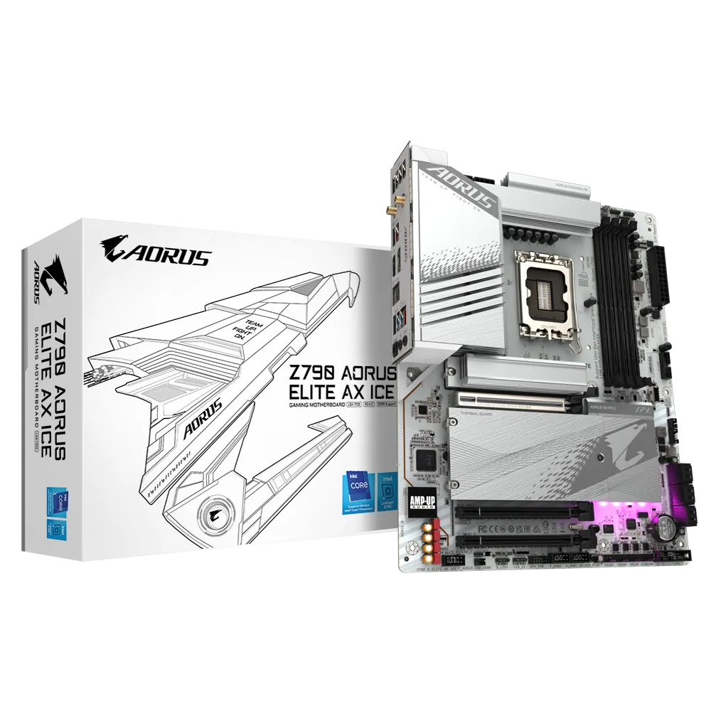 Материнская плата Gigabyte Z790 AORUS ELITE AX ICE - фото 6