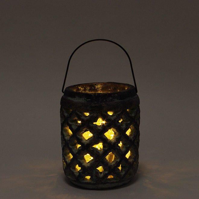 Підсвічник бетонний Flora з ручкою 18 см (36544) - фото 2 Підсвічник бетонний Flora з ручкою 18 см (36544) - фото 2