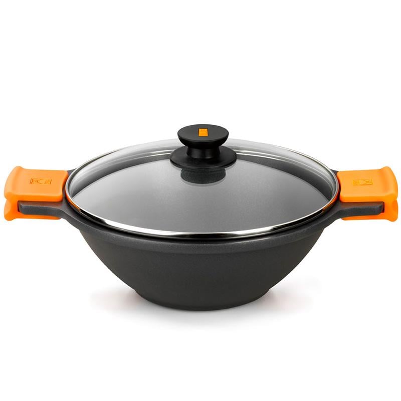 Сковородка Вок с крышкой Bra Efficient 3 л/24 см (101004124) Сковородка Вок с крышкой Bra Efficient 3 л/24 см (101004124)