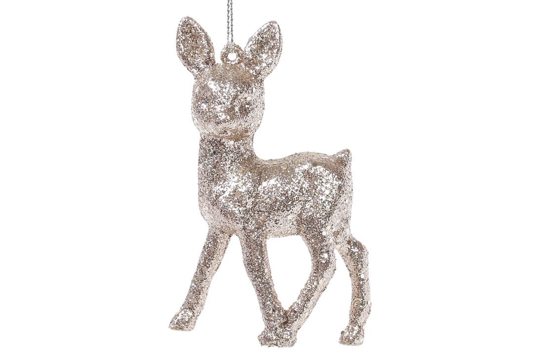Елочное украшение Оленёнок BonaDi (113-442)