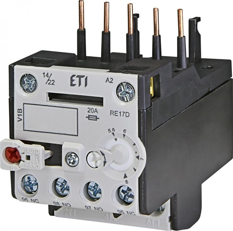 Реле теплове ETI RE17D-8.0 5,6-8 A для CE/CAE/CE17 (4641408)