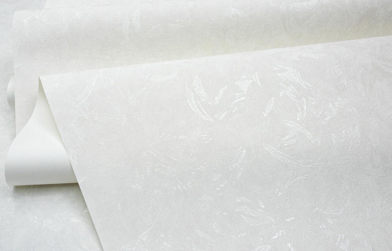 Обои флизелиновые SINTRA Aria UNI 420706 фон винил горячего тиснения 1,06х10,05 м Белый Обои флизелиновые SINTRA Aria UNI 420706 фон винил горячего тиснения 1,06х10,05 м Белый