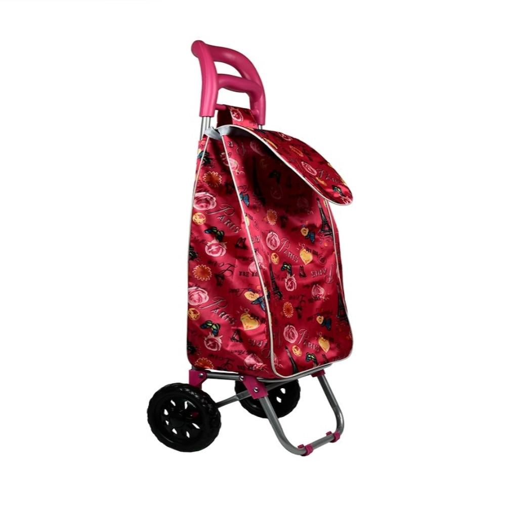 Хозяйственная тележка Stenson MH-1901 34х27х94 см до 25 кг Розовый (619020) Хозяйственная тележка Stenson MH-1901 34х27х94 см до 25 кг Розовый (619020)