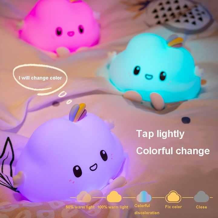 Нічник силіконовий Little Cloud XR-2370 (801808) - фото 4 Нічник силіконовий Little Cloud XR-2370 (801808) - фото 4