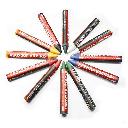 Набор восковых мелков Stark 12 шт. (540025512) - фото 2 Набор восковых мелков Stark 12 шт. (540025512) - фото 2